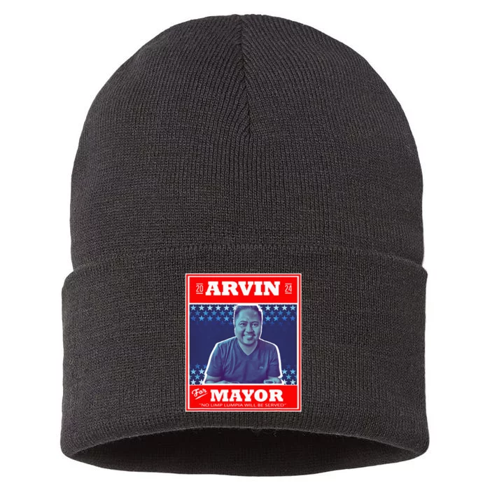 Kapu Coffee Arvin For Mayor Sustainable Knit Beanie