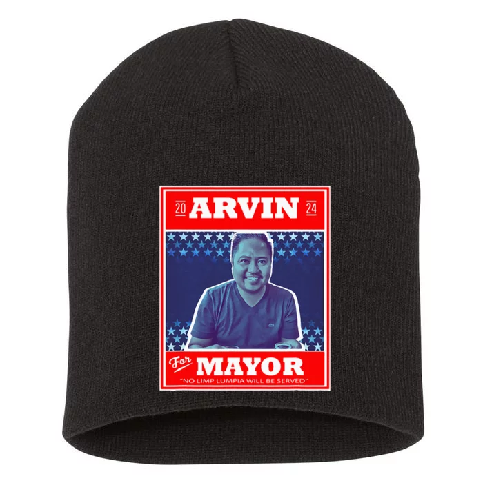 Kapu Coffee Arvin For Mayor Short Acrylic Beanie