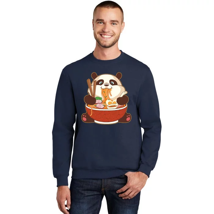 Kawaii Cute Anime Panda Otaku Japanese Ramen Noodles Gift Sweatshirt