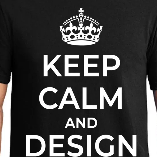 Keep Calm And Design Gift Pajama Set