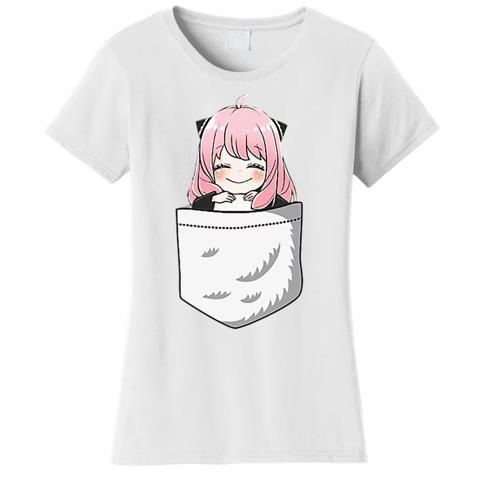 Kawaii Cute Anya In The Pocket Spy X Art Family Women's T-Shirt