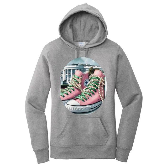 Kamala Chucks And Pearl Women's Pullover Hoodie