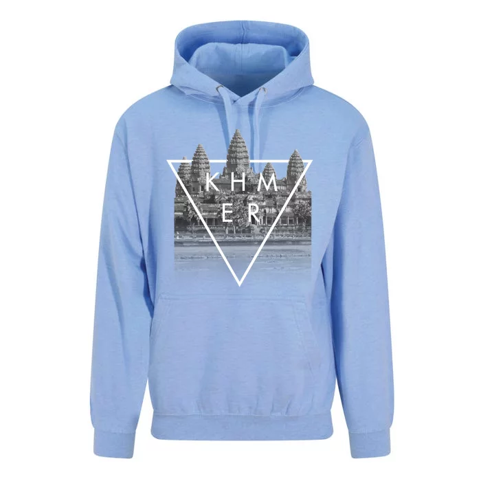 Khmer Cambodian Aesthetic Angkor Wat Gift Unisex Surf Hoodie