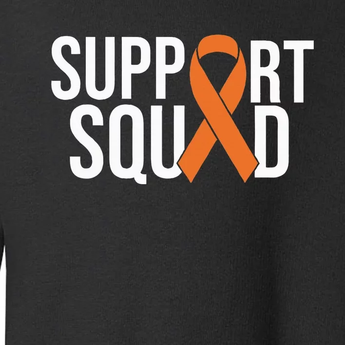 Kidney Cancer Awareness Orange Ribbon Toddler Sweatshirt