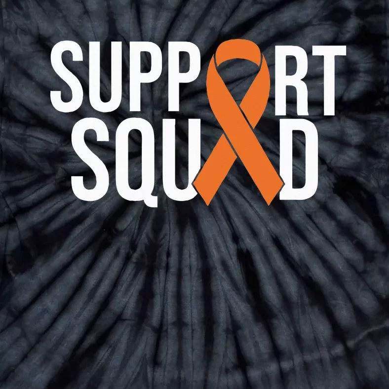 Kidney Cancer Awareness Orange Ribbon Tie-Dye T-Shirt