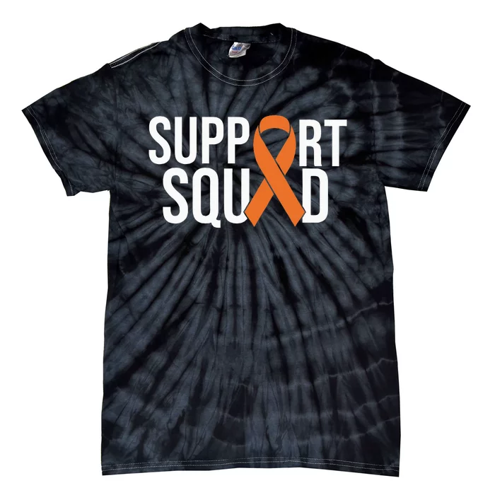 Kidney Cancer Awareness Orange Ribbon Tie-Dye T-Shirt