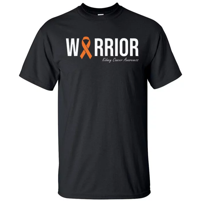 Kidney Cancer Awareness Orange Ribbon Tall T-Shirt