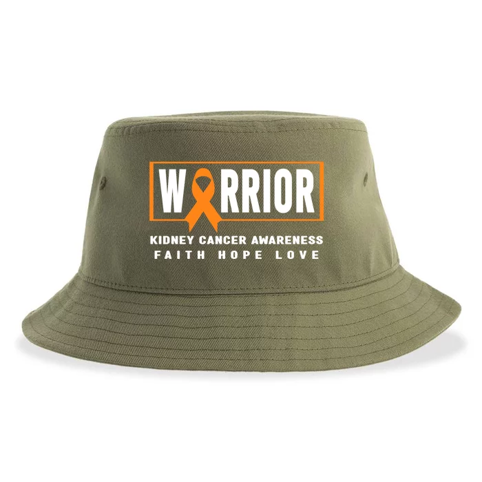 Kidney Cancer Awareness Gift Great Gift Ney Cancer Warrior Gift Sustainable Bucket Hat