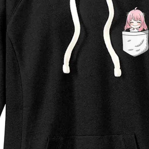 Kawaii Cute Anya In The Pocket Spy X Art Family Women's Fleece Hoodie