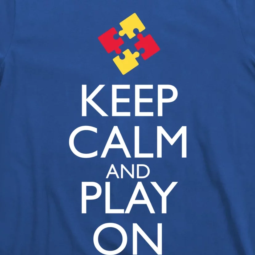 Keep Calm And Play On Gift T-Shirt