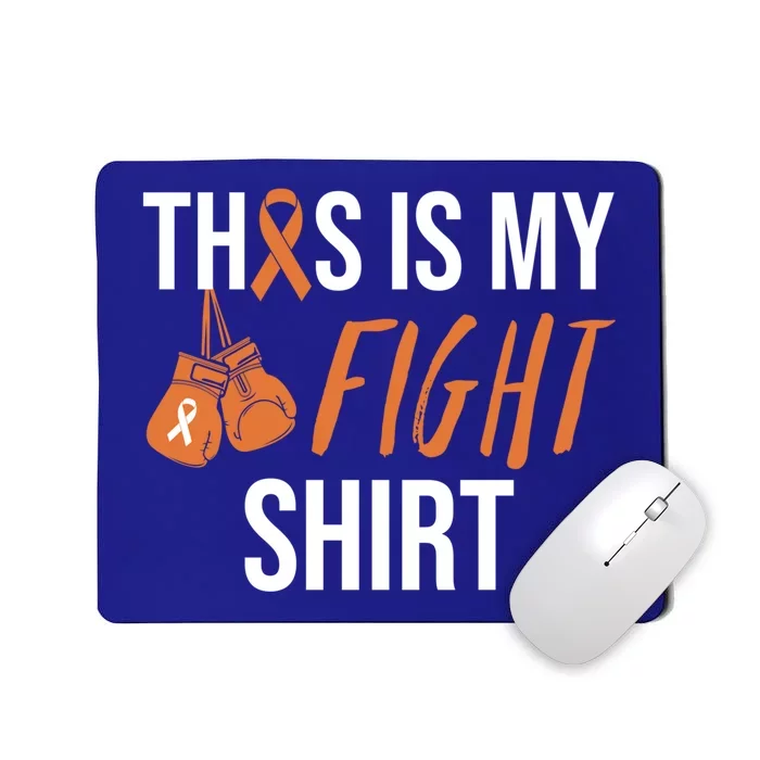 Kidney Cancer Awareness Orange Ribbon Gift Mousepad