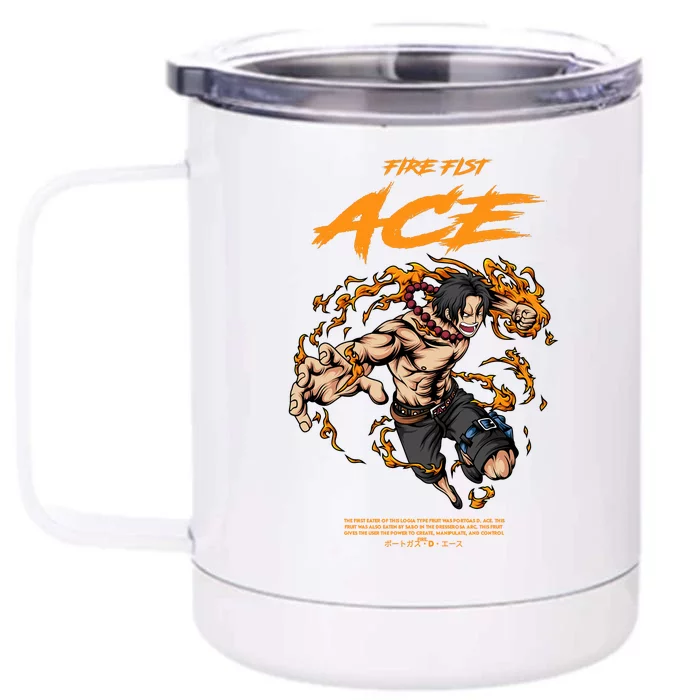 Kawaii Chronicles: Adorable Anime Merchandise Front & Back 12oz Stainless Steel Tumbler Cup