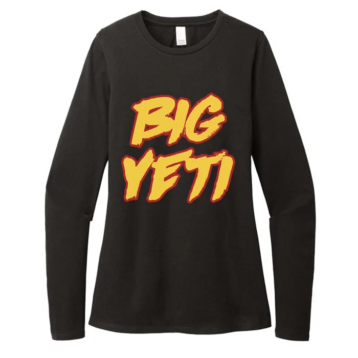 Kansas City Big Yeti Womens CVC Long Sleeve Shirt