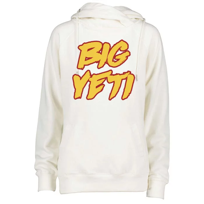 Kansas City Big Yeti Womens Funnel Neck Pullover Hood