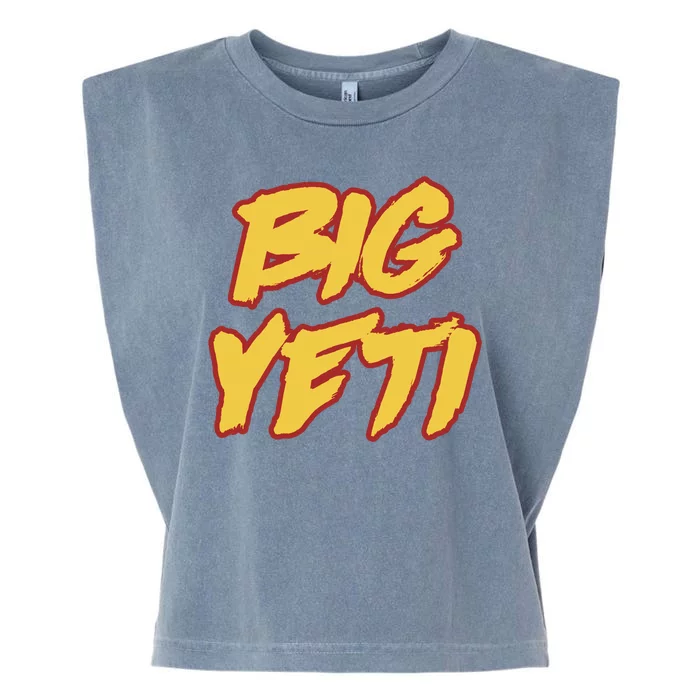 Kansas City Big Yeti Garment-Dyed Women's Muscle Tee