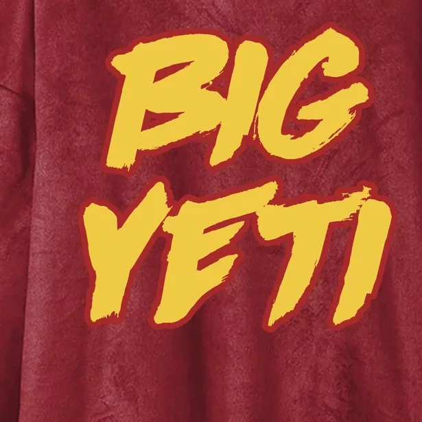 Kansas City Big Yeti Hooded Wearable Blanket