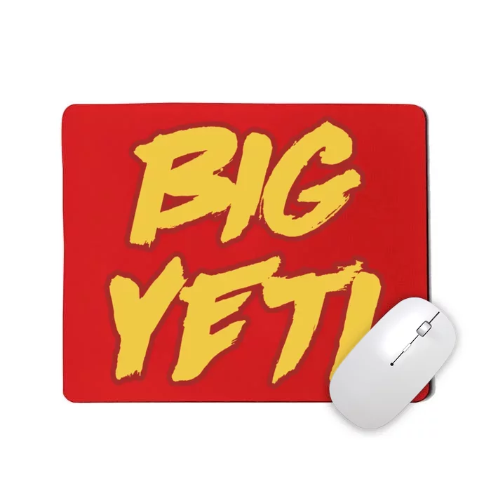 Kansas City Big Yeti Mousepad