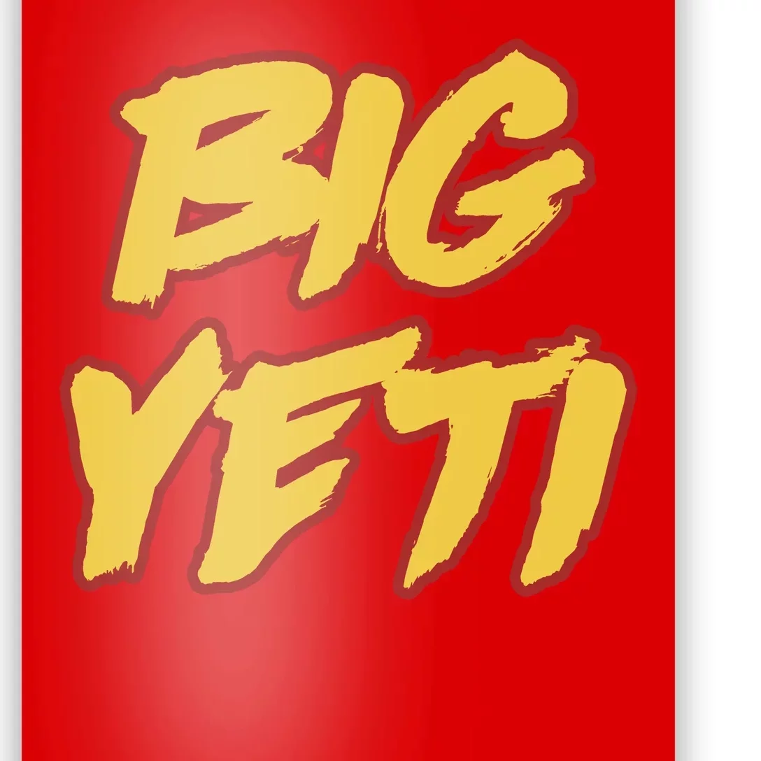 Kansas City Big Yeti Poster