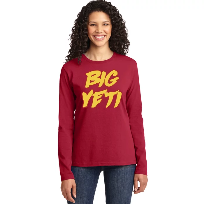 Kansas City Big Yeti Ladies Long Sleeve Shirt