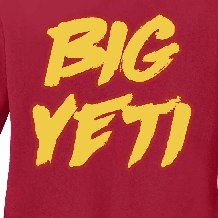 Kansas City Big Yeti Ladies Long Sleeve Shirt