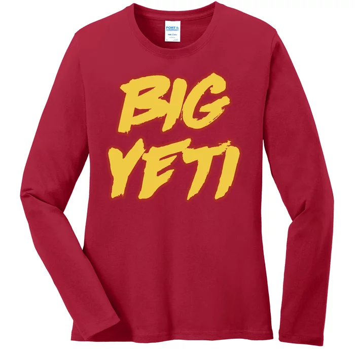 Kansas City Big Yeti Ladies Long Sleeve Shirt