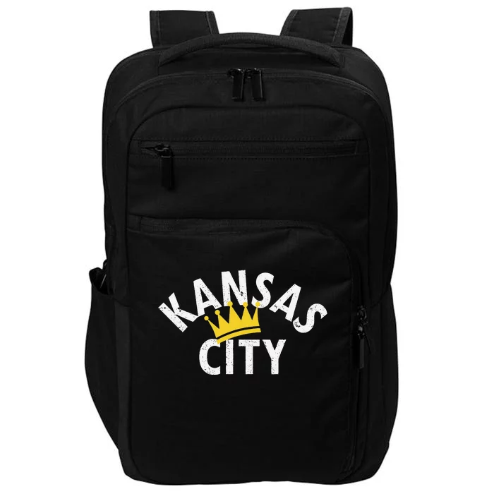 Kansas City Baseball Cool KC Fan Pro Impact Tech Backpack