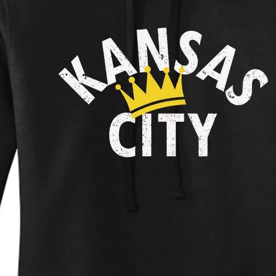 Kansas City Baseball Cool KC Fan Pro Women's Pullover Hoodie