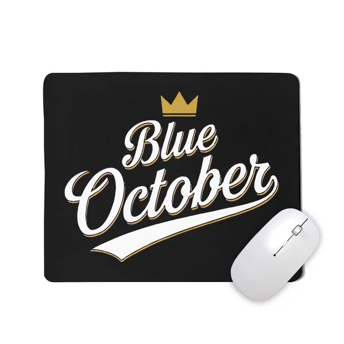 Kansas City Blue October 2024 Mousepad