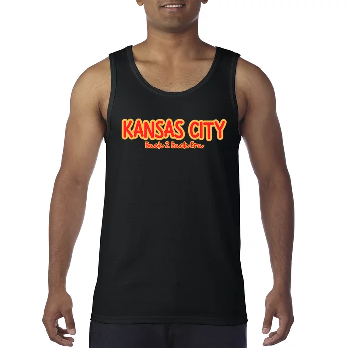 Kansas City Back 2 Back Era Tank Top