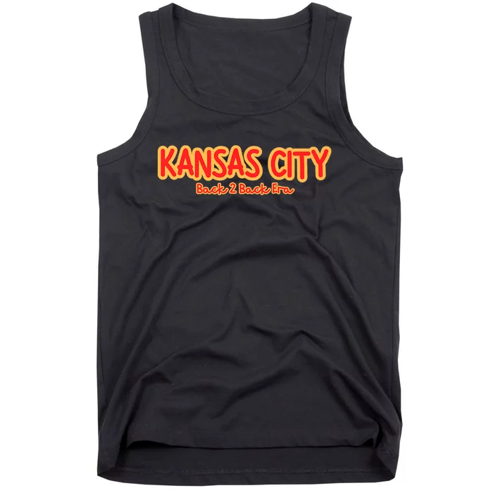 Kansas City Back 2 Back Era Tank Top