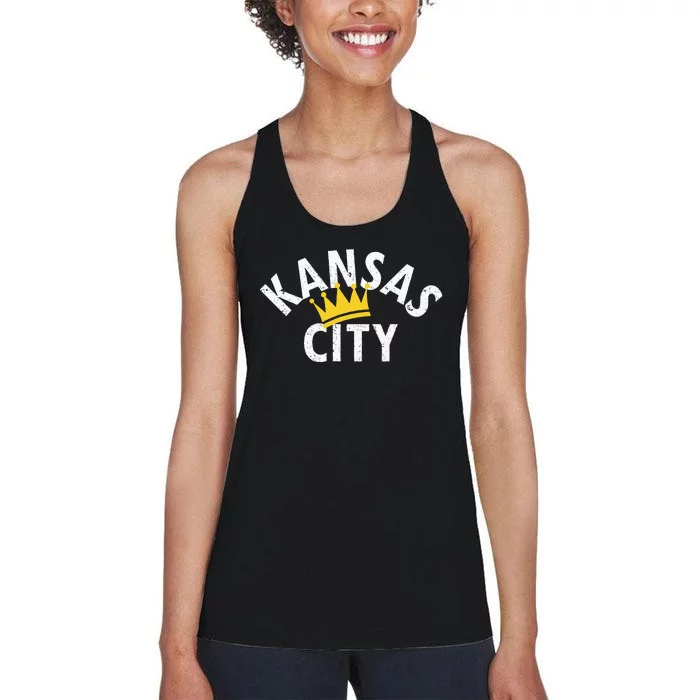 Kansas City Baseball Cool KC Fan Pro For Men And Women Women's Racerback Tank