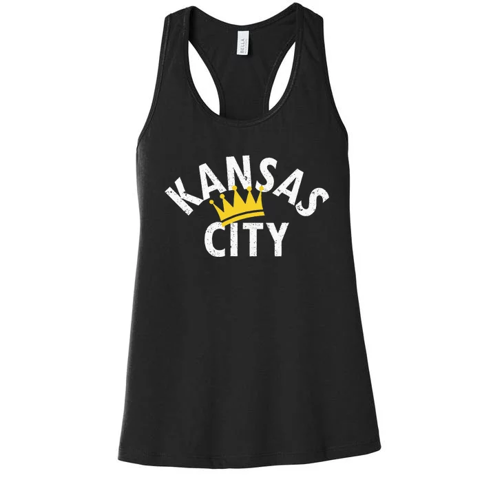 Kansas City Baseball Cool KC Fan Pro For Men And Women Women's Racerback Tank