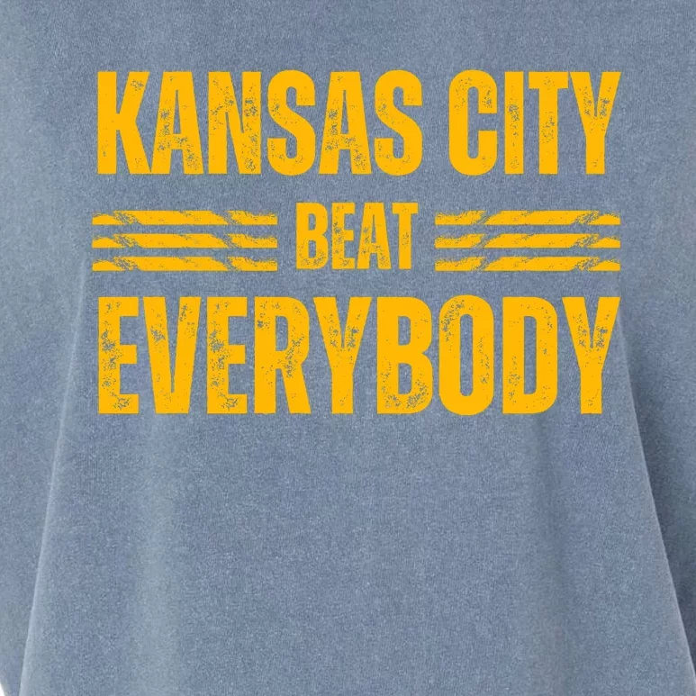 Kansas City Beat Everybody Garment-Dyed Women's Muscle Tee