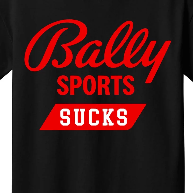 Kevin Cash Bally Sports Sucks Kids T-Shirt