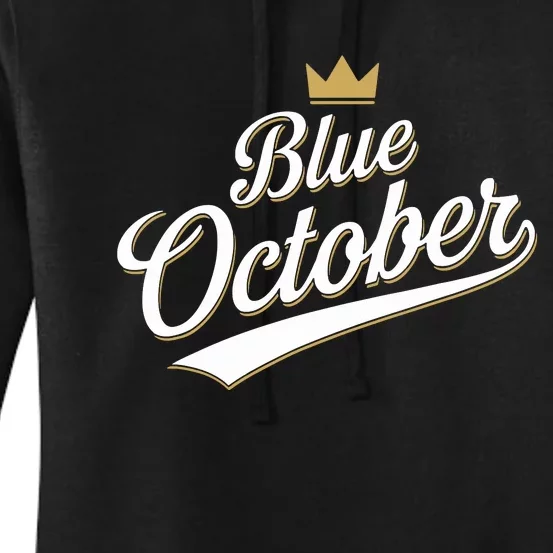 Kansas City Blue October 2024 Women's Pullover Hoodie