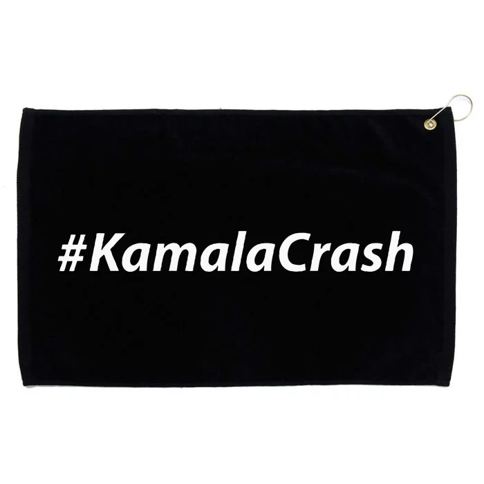 Kamala Crash Comma La Election 2024 Grommeted Golf Towel