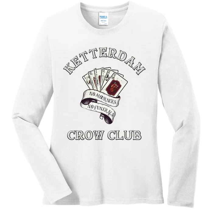 Ketterdam Crow Club Ladies Long Sleeve Shirt