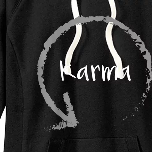 Karma Cycle Circle Of Life Women's Fleece Hoodie