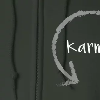 Karma Cycle Circle Of Life Full Zip Hoodie