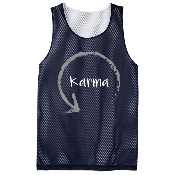 Karma Cycle Circle Of Life Mesh Reversible Basketball Jersey Tank