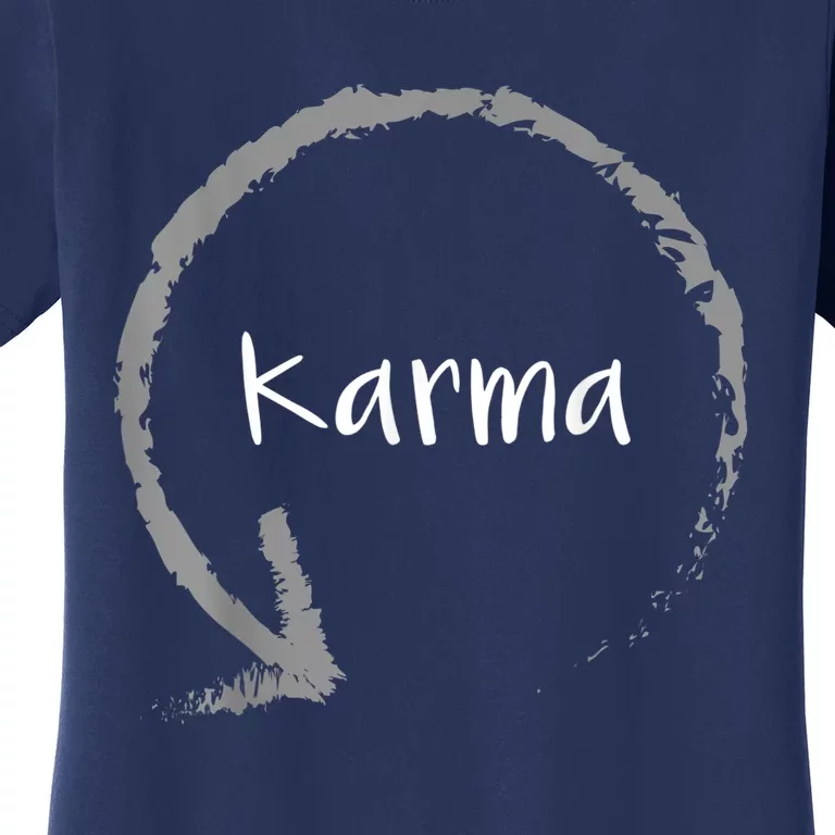 Karma Cycle Circle Of Life Women's T-Shirt