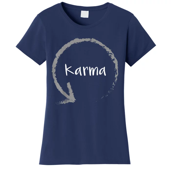 Karma Cycle Circle Of Life Women's T-Shirt