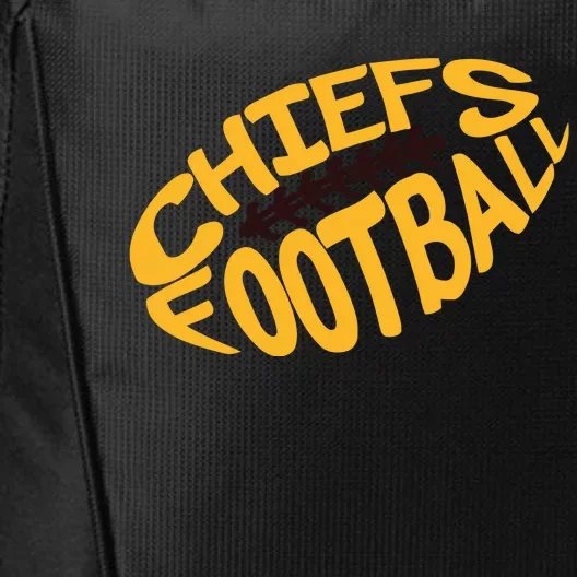 Kansas City Cool Football Chiefs Logo City Backpack