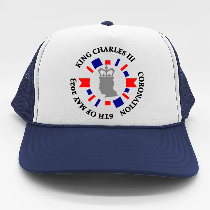 King Charles Coronation Celebration Trucker Hat