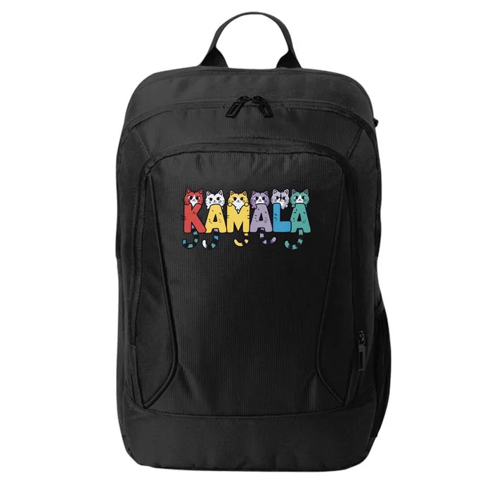 Kamala Cute Cats Colorful Gift City Backpack