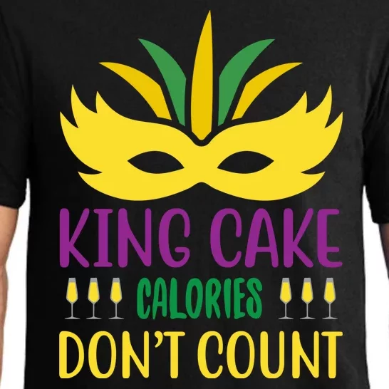 King Cake Calories Don't Count Pajama Set