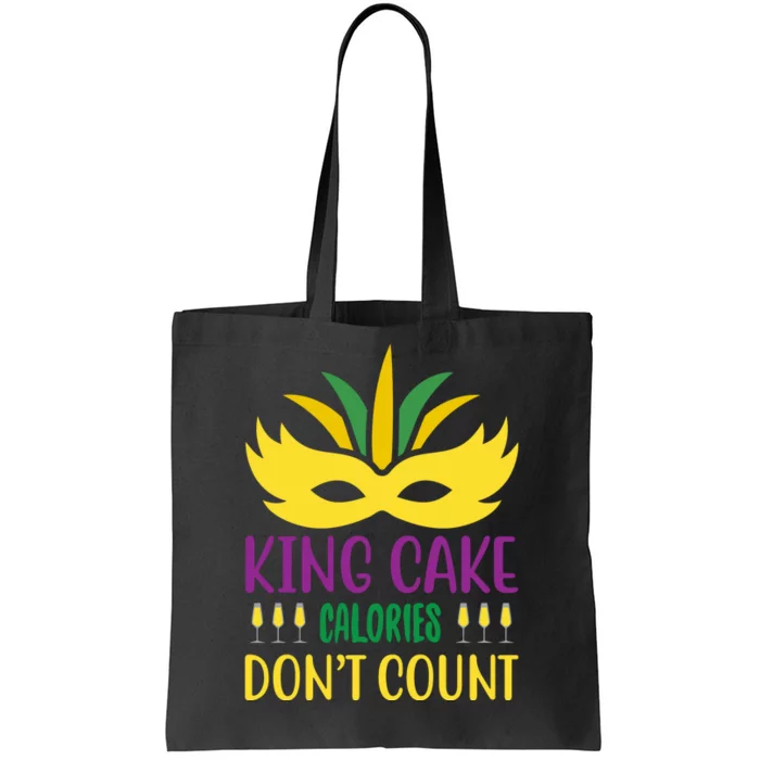 King Cake Calories Don't Count Tote Bag