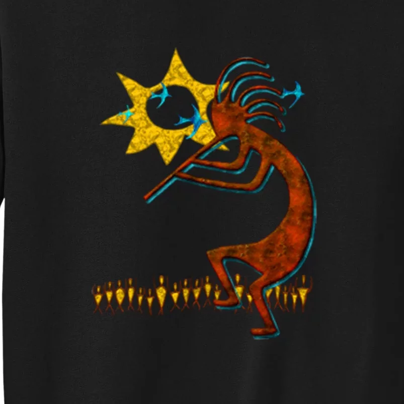 Kokopelli Concert Cool Fashion Native American Tall Sweatshirt