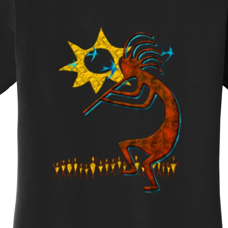 Kokopelli Concert Cool Fashion Native American Women's T-Shirt