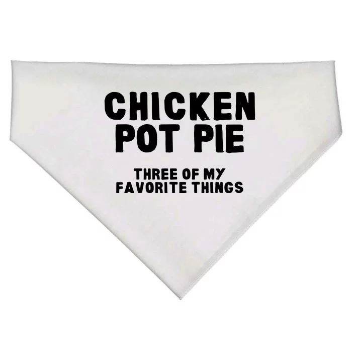 Kitchen Chef Cooking Joke Chicken Pot Pie Meal Men Women USA-Made Doggie Bandana